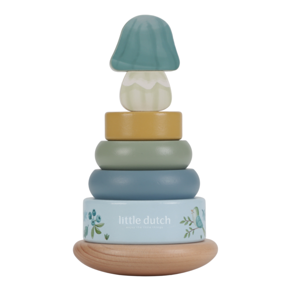 Rocking ring stacker wood - Forest Friends FSC